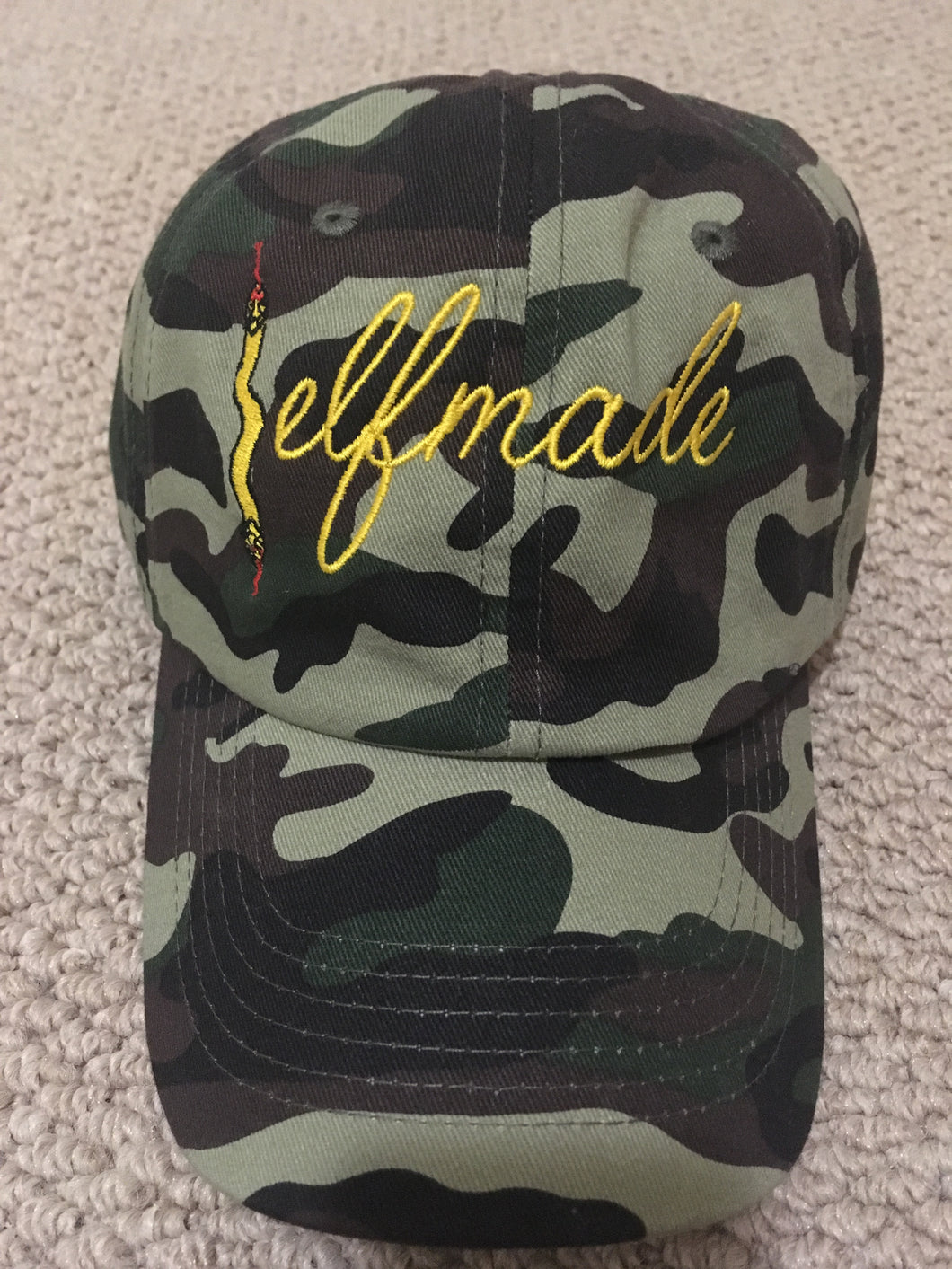 Selfmade Camo Dad Hat